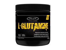 Sinew Nutrition 100% Pure L-Glutamine Powder 330gm (30gm - 10% FREE) - 60+6 Servings